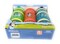 Whiskware Stackable Snack Containers for Kids & Toddlers – 3-Part Portable Snack Stacks with Bluey Design - School & Travel Friendly, BPA-Free Kid Lunch Organizer